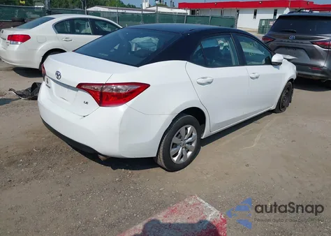 2018 Toyota Corolla Le from USA, damaged, VIN 5YFBURHE9JP800112